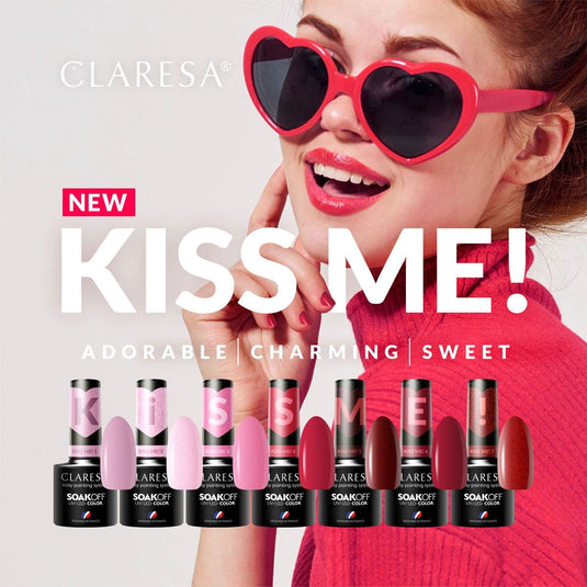 Claresa uv led gellak 5ml kiss me 3