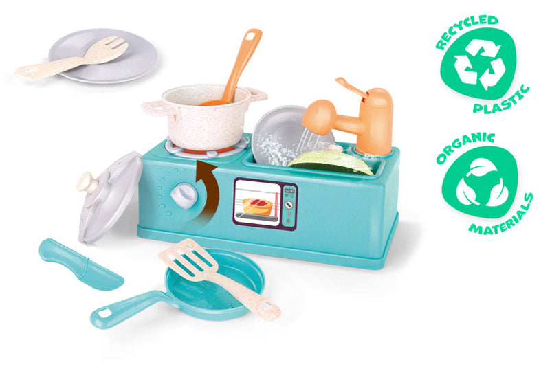 Load image into Gallery viewer, Kitchen toys Speelgoed Wastafel met Stromend Water 11-delig
