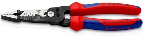 Load image into Gallery viewer, Knipex 13 72 200 me | multifunctione tang | elektricien | metrisch model
