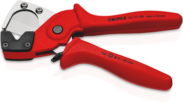 Knipex 90 10 185 buizensnijder voor meerlaagse en pneumatische | slangen van kunststof | met glasvezel - 90 10 185