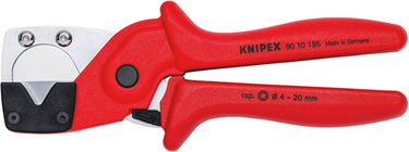Knipex 90 10 185 buizensnijder voor meerlaagse en pneumatische | slangen van kunststof | met glasvezel - 90 10 185