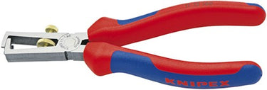 Knipex afstriptang gepolijst comfort 160 mm (rood blauw)
