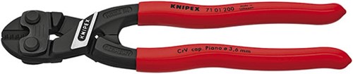 Knipex boutensnijtang cobolt© | zwart geatramenteerd | 200 mm - 7101200