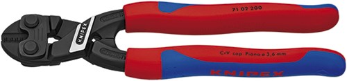 Knipex boutensnijtang cobolt© | zwart geatramenteerd | 200 mm - 7102200
