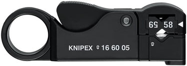 Knipex coax-afstriptang 16 60 05 sb kabelstrip- ontmantelingsgereedschap