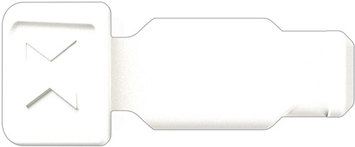Load image into Gallery viewer, Knipex colorcode clips wit | 10 stuks - 00 61 10 cw
