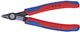 Knipex electronic super knips 78 41 125 elektronica-tang (rood blauw)