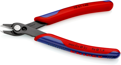 Load image into Gallery viewer, Knipex electronic super knips® xl | 140 mm lengte | meer-componentengrepen | gebruineerd - 78 61 140 sb
