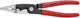Knipex elektro installatietang | zwart geatramenteerd | met kunststof bekleed | 200 mm | 1381200 - 1381200