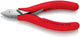 Knipex elektronicazijsnijtang | lengte 115 mm model 2 | facet nee kunststof mantel | spiegelgepolijst | 1 stuk - 77 41 115 - 77 41 115