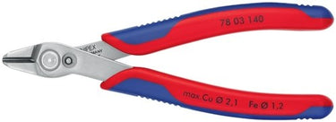 Knipex super-knips 78 03 140 elektronica en fijnmechanica printtang 144 mm