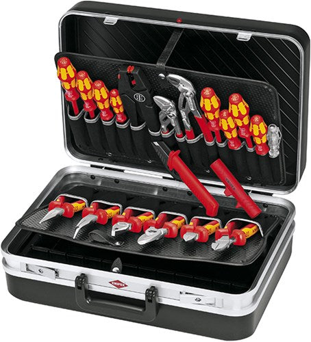 Load image into Gallery viewer, Knipex gereedschapskoffer elektro 20-delig - 00 21 20
