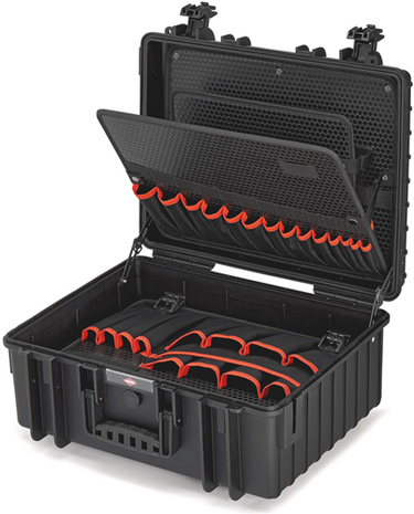 Knipex gereedschapskoffer robust34 leeg - 00 21 36 le
