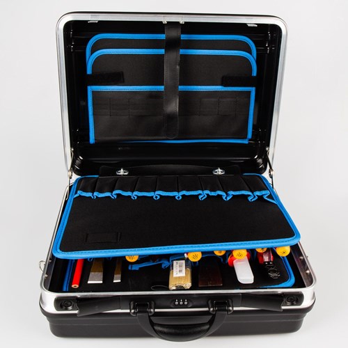 Load image into Gallery viewer, Knipex gereedschapskoffer vde 002105hls gereedschapsset (zwart, 24-delig, met gereedschap)
