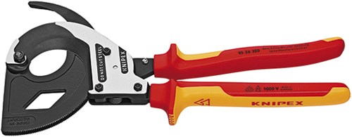 Knipex kabelschaar 320 mm - 6 mm - 60 mm vde - 9536320
