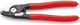Knipex kabelschaar | kunststof bekleed | gebruineerd | lengte 165 mm - 95 41 165