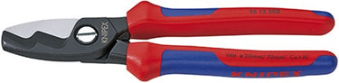 Knipex 95 12 200 kabelschaar met dubbele snijkanten ø 20mm-70mm²