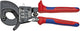 Knipex kabelschaar (ratelprincipe) met meer-componentengrepen 250 mm - 9531250