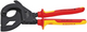 Knipex kabelschaar (ratelprincipe) | voor met staal gewapende kabels (swa kabels) | geïsoleerd - 95 36 315 a