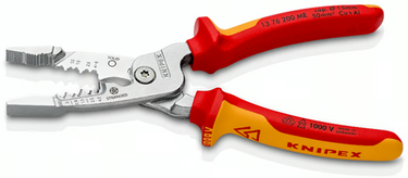 Knipex kabelstripper 5 in 1 kombitang vde | 200 mm - 1376200me
