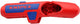 Knipex universeel ontmantelingsgereedschap - ergostrip rechts - rood