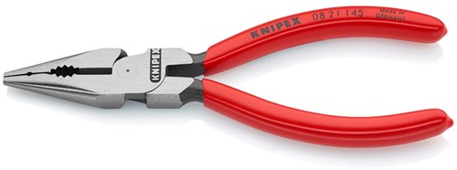 Knipex kombi-tang spits gepolijst kunststof 145mm - 0821145