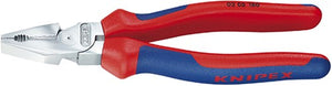 Knipex kracht-kombitang 180 mm combinatietang (rood blauw)