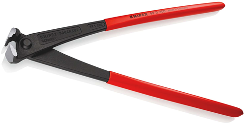 Load image into Gallery viewer, Knipex kracht-moniertang | 250 mm lengte | grote krachtoverbrenging | kunststof bekleed | zwart geatramenteerd - 99 11 300 sb
