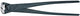 Knipex kracht moniertang gepol. zwart 250 mm - 99 10 250 - 9910250