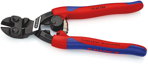 Load image into Gallery viewer, Knipex kracht-vlaksnijtang | 200 mm lengte | voor zacht metaal en kunststof | slanke meer-componentengrepen - 72 62 200
