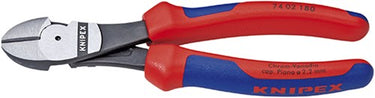 Knipex 74 02 180 kracht-zijsnijtang gepolijst comfort 180mm