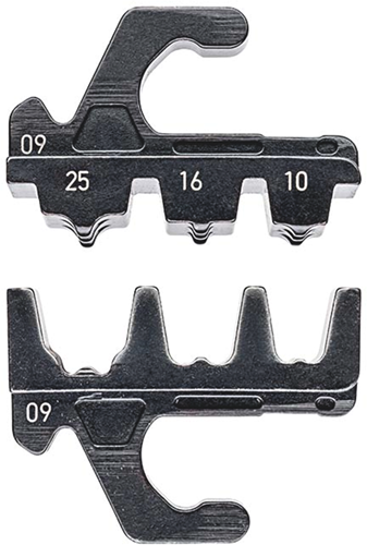 Knipex krimpprofiel | voor geïsoleerde en niet-geïsoleerde adereindhulzen - 97 39 09