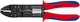 Knipex krimptang voor kabelschoenen en stekkers | 0.5 tot 6 mm² - 9722240sb