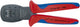 Knipex krimptang voor miniatuurstekkers gebruineerd 190 mm - 975424