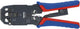 Knipex krimptang voor western-stekkers gebruineerd met meer-componentengrepen 200 mm - 975112