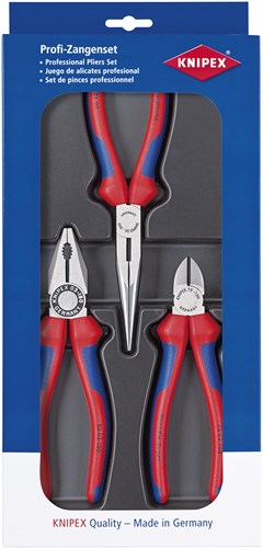 Knipex montage tangen set 3 delig - 002011