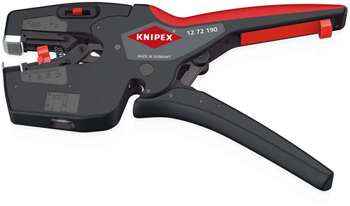 Load image into Gallery viewer, Knipex nexstrip® multitool voor elektriciens | antislip kunststof bekleding | lengte 190 mm - 12 72 190 sb
