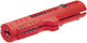 Knipex universele kabelstripper 1685125sb kabelstrip- ontmantelingsgereedschap (rood blauw)