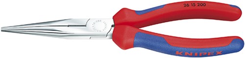 Knipex 26 15 200 telefoontang recht + zijsnijder 200mm