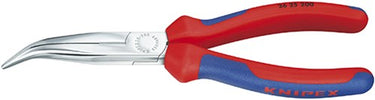 Knipex platspitse tang met zijsnijder verchroomd 200 mm - 2625200