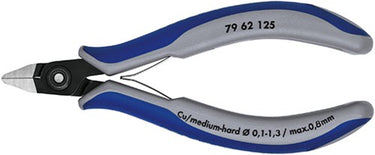Knipex precisie elektronica-zijsnijtang gebruineerd met meer-componentengrepen 125 mm - 7962125