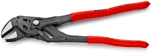 Load image into Gallery viewer, Knipex sleuteltang | 250 mm lengte | tang en schroefsleutel in eén | anti-slip | kunststof bekleed - 86 01 250 sb

