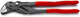 Knipex sleuteltang | 250 mm lengte | tang en schroefsleutel in eén | anti-slip | kunststof bekleed - 86 01 250 sb
