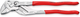 Knipex sleuteltang | 300 mm lengte | tang en schroefsleutel in eén | kunststof bekleed | verchroomd - 86 03 300 sb