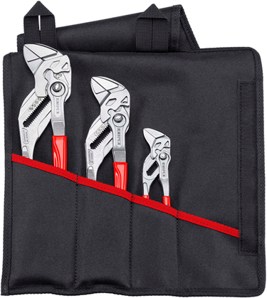 Knipex sleuteltangenset | 1 x 87 01 150, 1 x 87 01 250, 1 x 87 01 300 | 330 mm - 00 19 55 s7