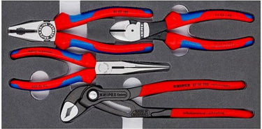 Knipex tangen-set basic 00 20 01 v15 tangenset (4-delig)