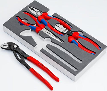Knipex tangen-set basic 00 20 01 v15 tangenset (4-delig)
