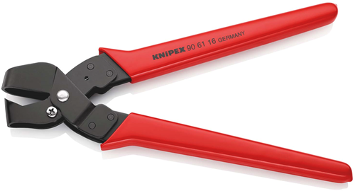 Knipex uitstanstang | 250 mm lengte | kunststof bekleed | gebruineerd - 90 61 16 ean