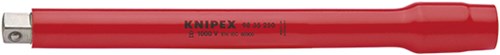 Knipex verlengstuk met binnen- buitenvierkant 3 8 250 mm - 9835250