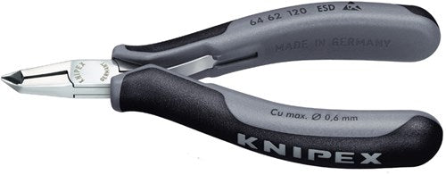Knipex voorsnijtang schuine kop 120 mm esd - 6462120esd